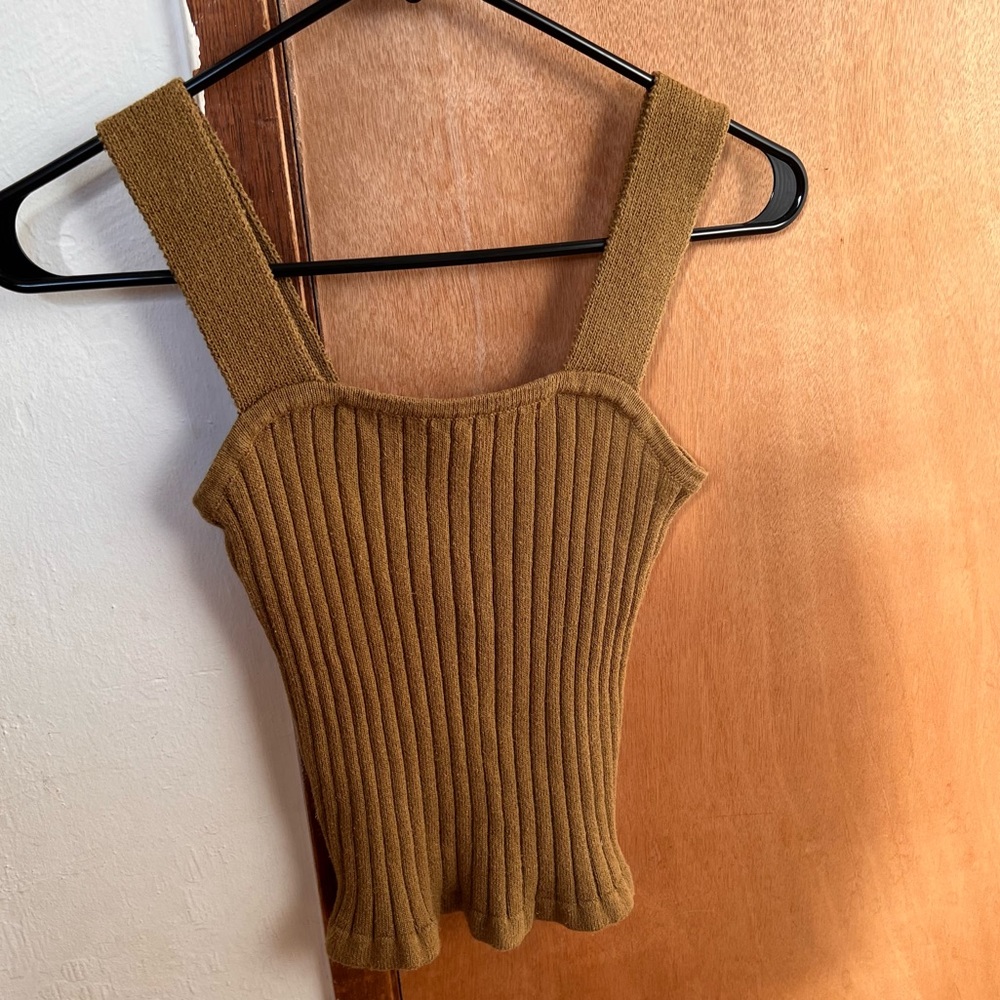 Madewell sweater tank top